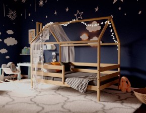 Кровать-домик 80*160 без покраски в Уфе - ufa.mebel24.online | фото 2