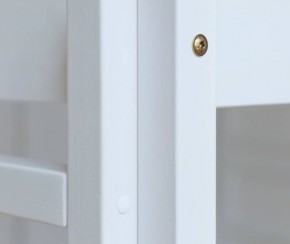 Кровать-домик двухъярусная 80*160 Белый в Уфе - ufa.mebel24.online | фото 3