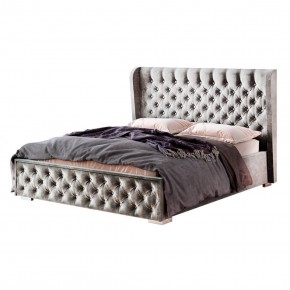 Кровать Франческа КР-16 1600 под подъемный механизм ГРАФИТ в Уфе - ufa.mebel24.online | фото