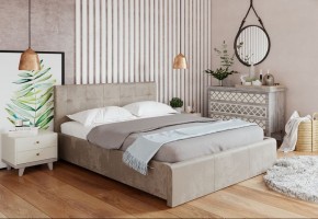 Кровать Изабелла с латами Newtone light beige 1400x2000 в Уфе - ufa.mebel24.online | фото 2