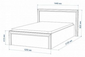 Кровать полутораспальная Нобиле Кр-120 в Уфе - ufa.mebel24.online | фото 3