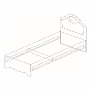 Кровать "ДА-14" Александрия БЕЗ основания 900х2000 в Уфе - ufa.mebel24.online | фото 2