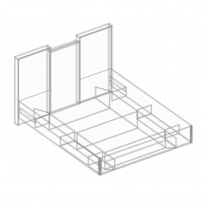 Кровать "СА-15" Александрия БЕЗ основания (МДФ) 1600х2000 в Уфе - ufa.mebel24.online | фото 5