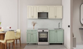 Кухня Версаль 2м Айвори/Васаби Готовое решение в Уфе - ufa.mebel24.online | фото 2