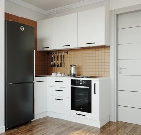 Кухонный гарнитур Белый Глянец 1000*1800 (Стол. 38мм) в Уфе - ufa.mebel24.online | фото 1