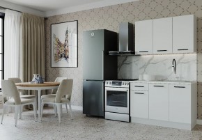 Кухонный гарнитур Белый Глянец 1200 (Стол. 38мм) в Уфе - ufa.mebel24.online | фото 1