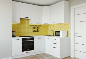 Кухонный гарнитур Белый Глянец 2200*1600 h950 (Стол. 38мм) в Уфе - ufa.mebel24.online | фото
