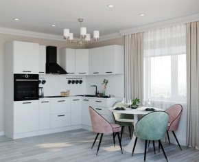 Кухонный гарнитур Белый Глянец 2400*1600 (Стол. 38мм) в Уфе - ufa.mebel24.online | фото