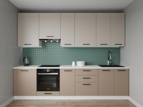 Кухонный гарнитур Каппучино 3000 h950 (Стол. 26мм) в Уфе - ufa.mebel24.online | фото