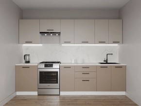 Кухонный гарнитур Каппучино 3000 (Стол. 38мм) в Уфе - ufa.mebel24.online | фото