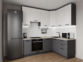 Кухонный гарнитур Меренга 2200*1600 h950 (Стол. 38мм) в Уфе - ufa.mebel24.online | фото