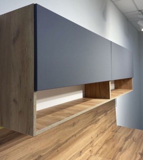 Кухонный гарнитур «Монако» 2.0 м Серия 2 МДФ с фрезеровкой (Дуб Золотой/Графит) в Уфе - ufa.mebel24.online | фото 5