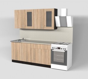 Кухонный гарнитур Симона демо 1700 (Венга/Дуб Сонома) в Уфе - ufa.mebel24.online | фото 1