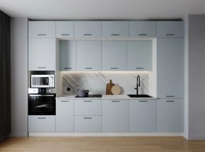 Кухонный гарнитур Смоки 3400 (Стол. 26мм) в Уфе - ufa.mebel24.online | фото