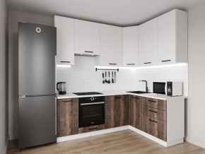 Кухонный гарнитур Старое Дерево 2200*1600 h950 (Стол. 26мм) в Уфе - ufa.mebel24.online | фото