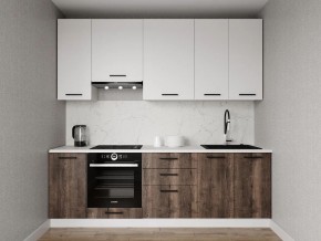 Кухонный гарнитур Старое Дерево 2400 h950 (Стол. 38мм) в Уфе - ufa.mebel24.online | фото