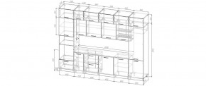 Кухонный гарнитур Старое Дерево 3400 (Стол. 26мм) в Уфе - ufa.mebel24.online | фото 2