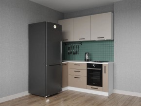Кухонный гарнитур угловой Каппучино 1000*1800 (Стол. 26мм) в Уфе - ufa.mebel24.online | фото