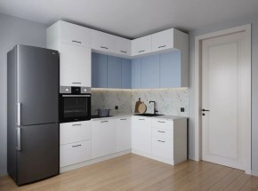 Кухонный гарнитур угловой Капри 2200*1700 (Стол. 38мм) в Уфе - ufa.mebel24.online | фото