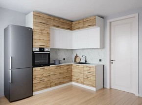 Кухонный гарнитур угловой Лада 2200*1700 (Стол. 38мм) в Уфе - ufa.mebel24.online | фото