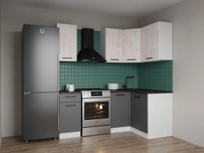 Кухонный гарнитур угловой Санторини 2000*1200 (Стол. 38мм) в Уфе - ufa.mebel24.online | фото 1