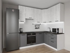 Кухонный гарнитур угловой Санторини 2200*1600 h950 (Стол. 38мм) в Уфе - ufa.mebel24.online | фото