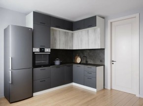 Кухонный гарнитур угловой Санторини 2200*1700 (Стол. 26мм) в Уфе - ufa.mebel24.online | фото