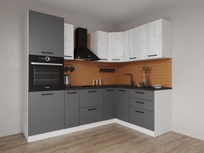 Кухонный гарнитур угловой Санторини 2400*1600 (Стол. 38мм) в Уфе - ufa.mebel24.online | фото