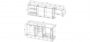 Кухонный гарнитур Умбра 2550 (Стол. 26мм) в Уфе - ufa.mebel24.online | фото 2