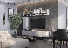 КВИНТА Гостиная 1600 (белый лофт) в Уфе - ufa.mebel24.online | фото 1