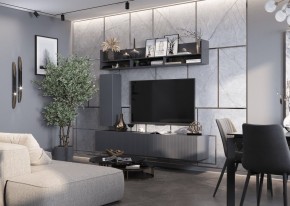 КВИНТА Гостиная 1600 (темно серый) в Уфе - ufa.mebel24.online | фото 1