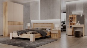 ЛЕНОРА Спальный гарнитур (модульный) кашемир в Уфе - ufa.mebel24.online | фото