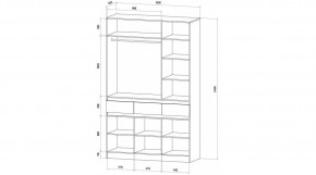 ЛЕНОРА Спальный гарнитур (модульный) кашемир в Уфе - ufa.mebel24.online | фото 9