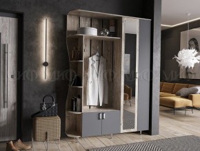 ЛИКА №1 Прихожая ЛДСП (графит/дуб юкон) в Уфе - ufa.mebel24.online | фото