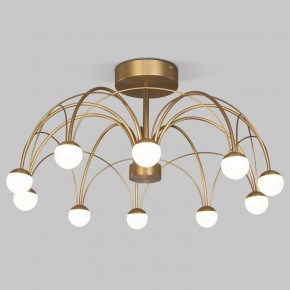 Люстра на штанге Eurosvet Ragno 90031/10 LED золото в Уфе - ufa.mebel24.online | фото