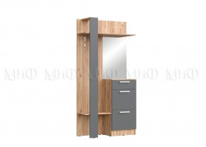 МАРТИНА Прихожая (модульная) дуб крафт/графит в Уфе - ufa.mebel24.online | фото 2