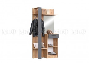 МАРТИНА Прихожая (модульная) дуб крафт/графит в Уфе - ufa.mebel24.online | фото 3