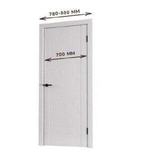 Межкомнатная дверь Bolivar Каньон браун (комплект) 700 в Уфе - ufa.mebel24.online | фото