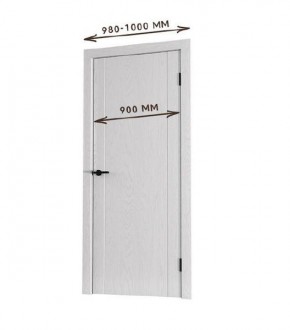 Межкомнатная дверь Bolivar Каньон браун (комплект) 900 в Уфе - ufa.mebel24.online | фото