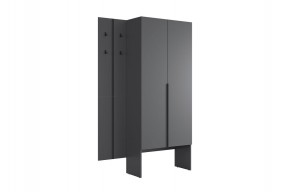 МЕРСИ Прихожая (модульная) графит в Уфе - ufa.mebel24.online | фото 6