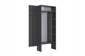 МЕРСИ Прихожая (модульная) графит в Уфе - ufa.mebel24.online | фото 7