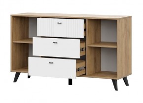 МИЛАН Детская (Дуб Золотой/Белый матовый) в Уфе - ufa.mebel24.online | фото 17