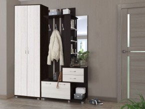 Модульная Прихожая Микс Арт Венге Цаво/Ясень Анкор Светлый в Уфе - ufa.mebel24.online | фото 2