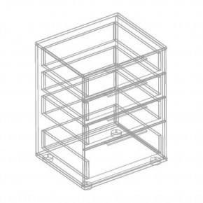 МОНИКА Комод с 4 ящиками в Уфе - ufa.mebel24.online | фото 3