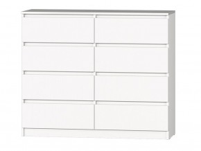 МС "Хилтон" Комод №3 1200 (8 ящ.) белый текстурный в Уфе - ufa.mebel24.online | фото 2