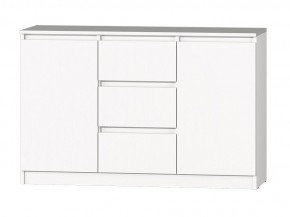 МС "Хилтон" Комод №4 1200 (белый текстурный) в Уфе - ufa.mebel24.online | фото 2