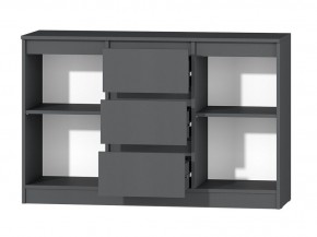 МС "Хилтон" Комод №4 1200 (графит) в Уфе - ufa.mebel24.online | фото 3