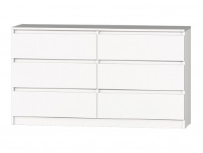 МС "Хилтон" Комод №5 1400 (6 ящ.) белый текстурный в Уфе - ufa.mebel24.online | фото 2
