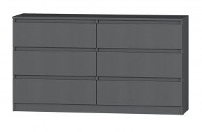 МС "Хилтон" Комод №5 1400 (6 ящ.) графит в Уфе - ufa.mebel24.online | фото 2