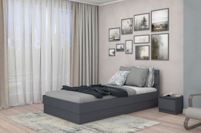 МС "Хилтон" Кровать 1,2 (графит) в Уфе - ufa.mebel24.online | фото